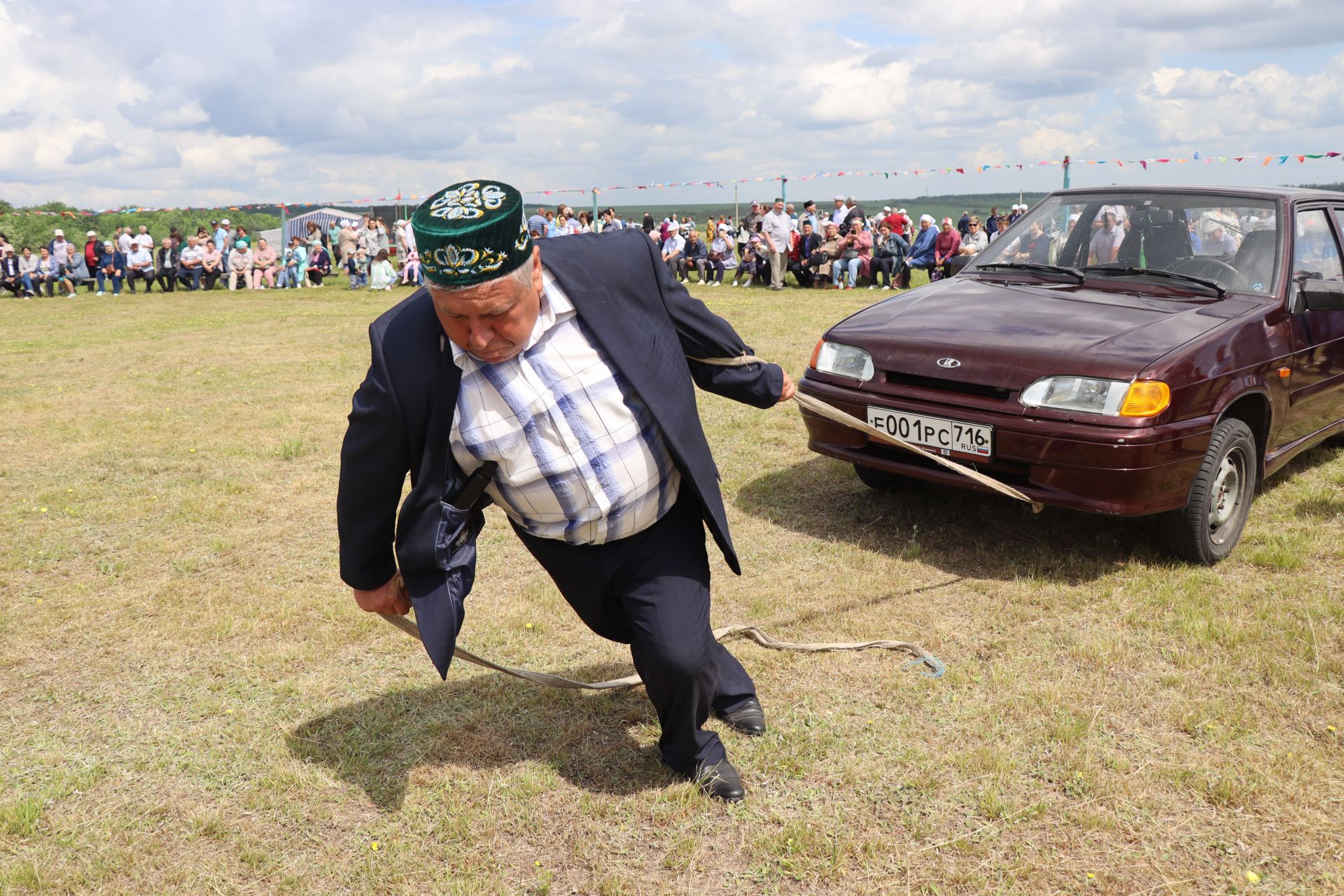 В селе Шланга Дрожжановского района отметили праздник «Майнын унбише»