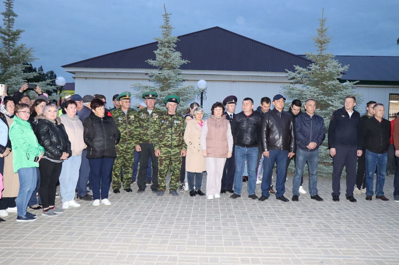 В Дрожжаном провели акцию «Свеча памяти»