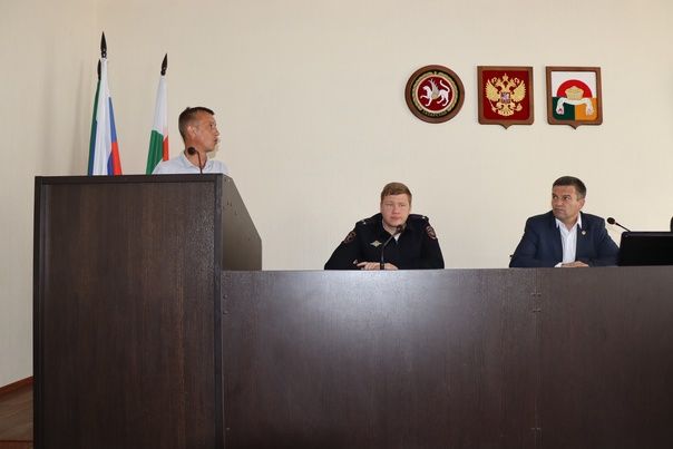 В Дрожжановском районе состоялась заседание комиссии по БДД