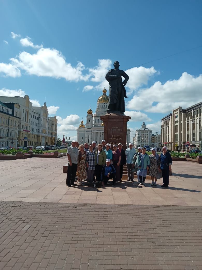 Дрожжановские пенсионеры совершили культпоход в город Саранск