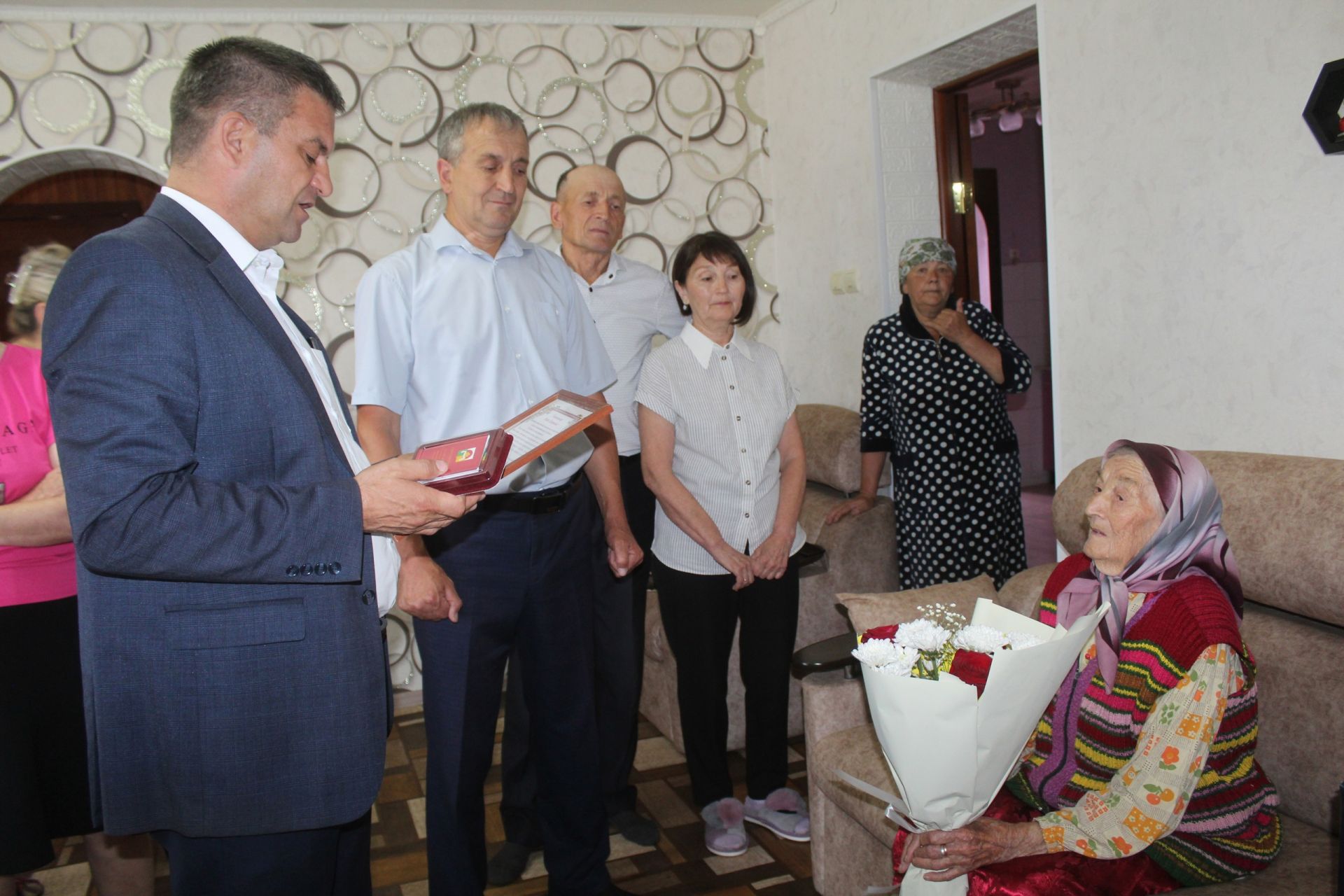 90-летний юбилей отметила жительница села Новые Убеи Дрожжановского района Нина Ярухина