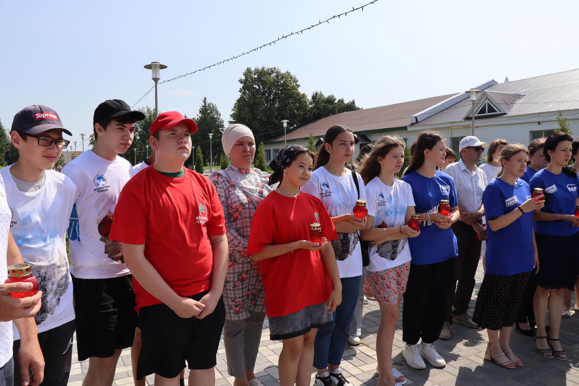 Память детей — жертв войны в Донбассе почтили в Дрожжановском районе