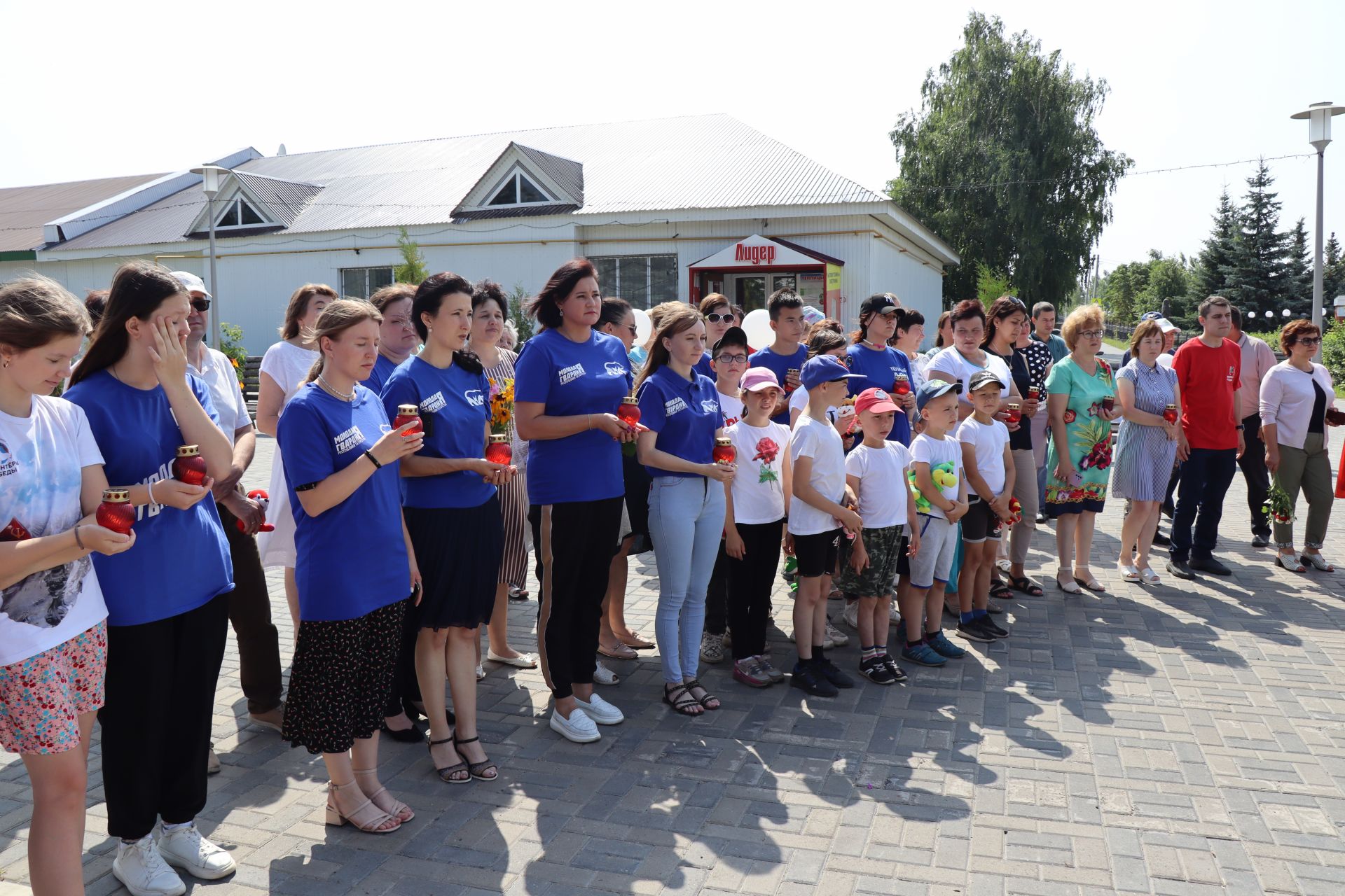 Память детей — жертв войны в Донбассе почтили в Дрожжановском районе