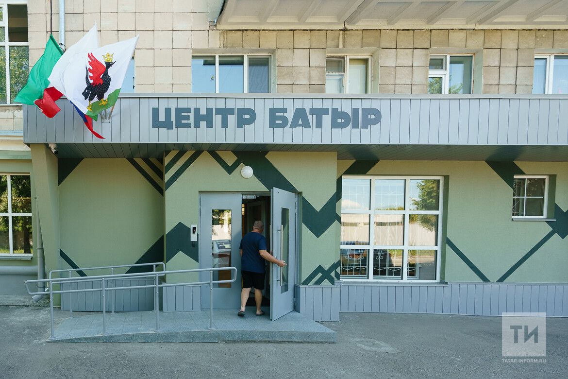 В Казани открыли пункт сбора военнослужащих по контракту «Батыр»