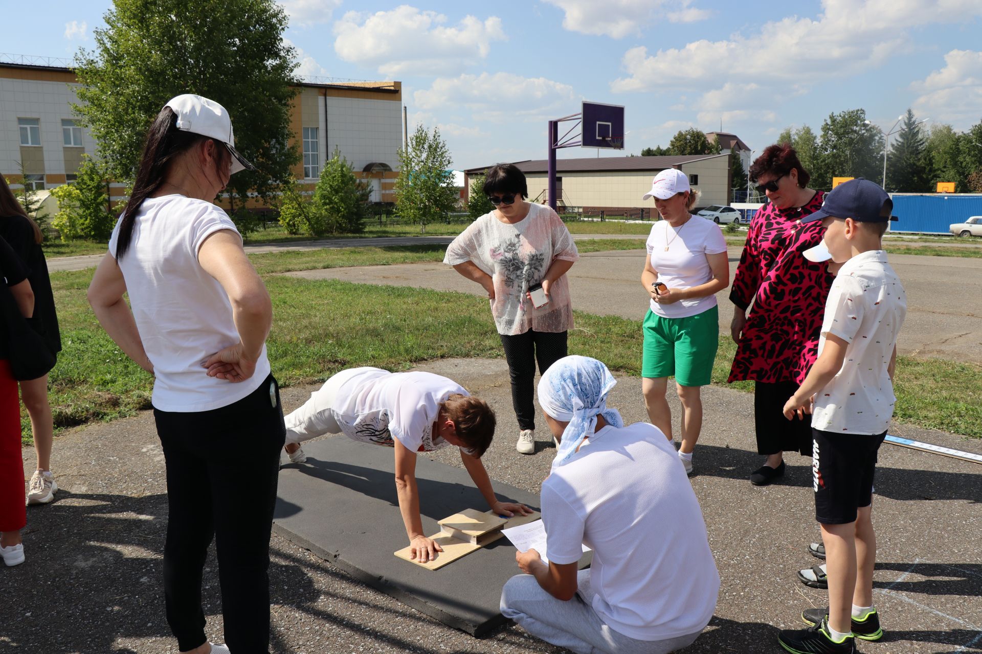 В Дрожжановском районе РТ проходит фестиваль ГТО