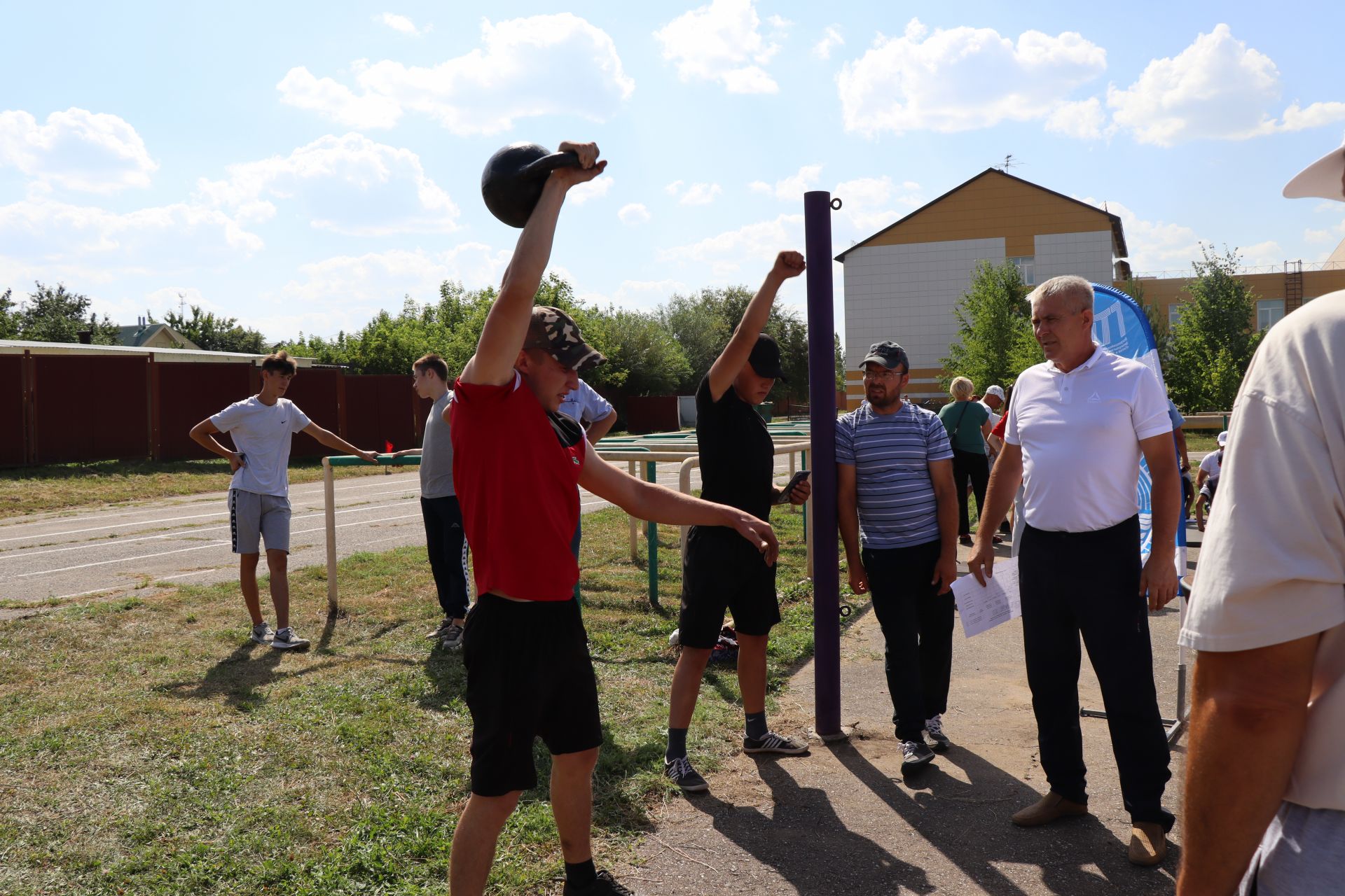 В Дрожжановском районе РТ проходит фестиваль ГТО