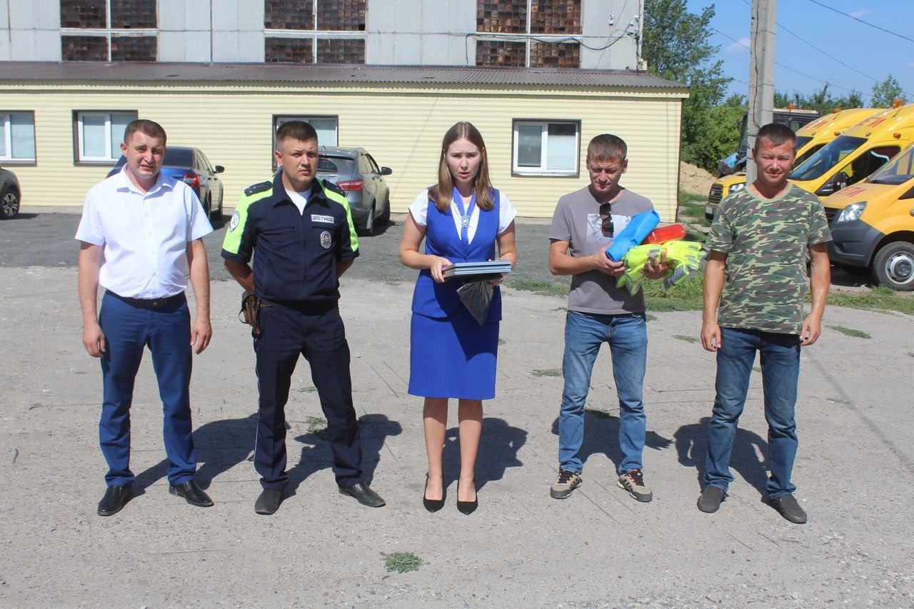 В Дрожжановском районе РТ  прошел конкурс «Лучший водитель школьного автобуса»