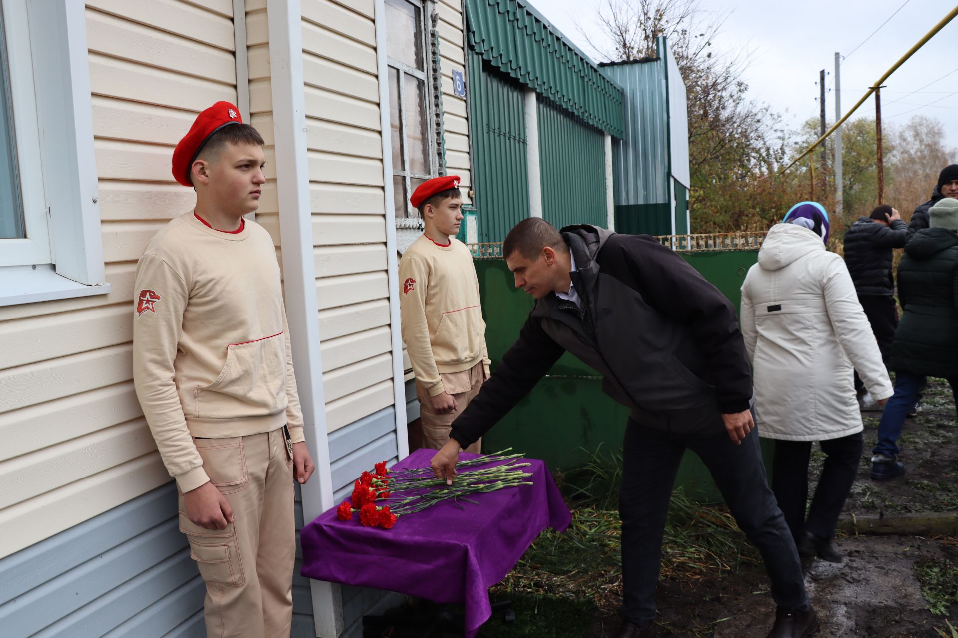 В Дрожжановском районе РТ увековечили память, участника СВО Геннадия Ильина