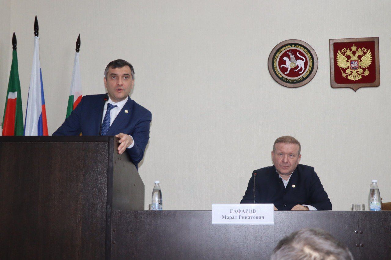Министр здравоохранения Республики Татарстан посетил Дрожжановский район