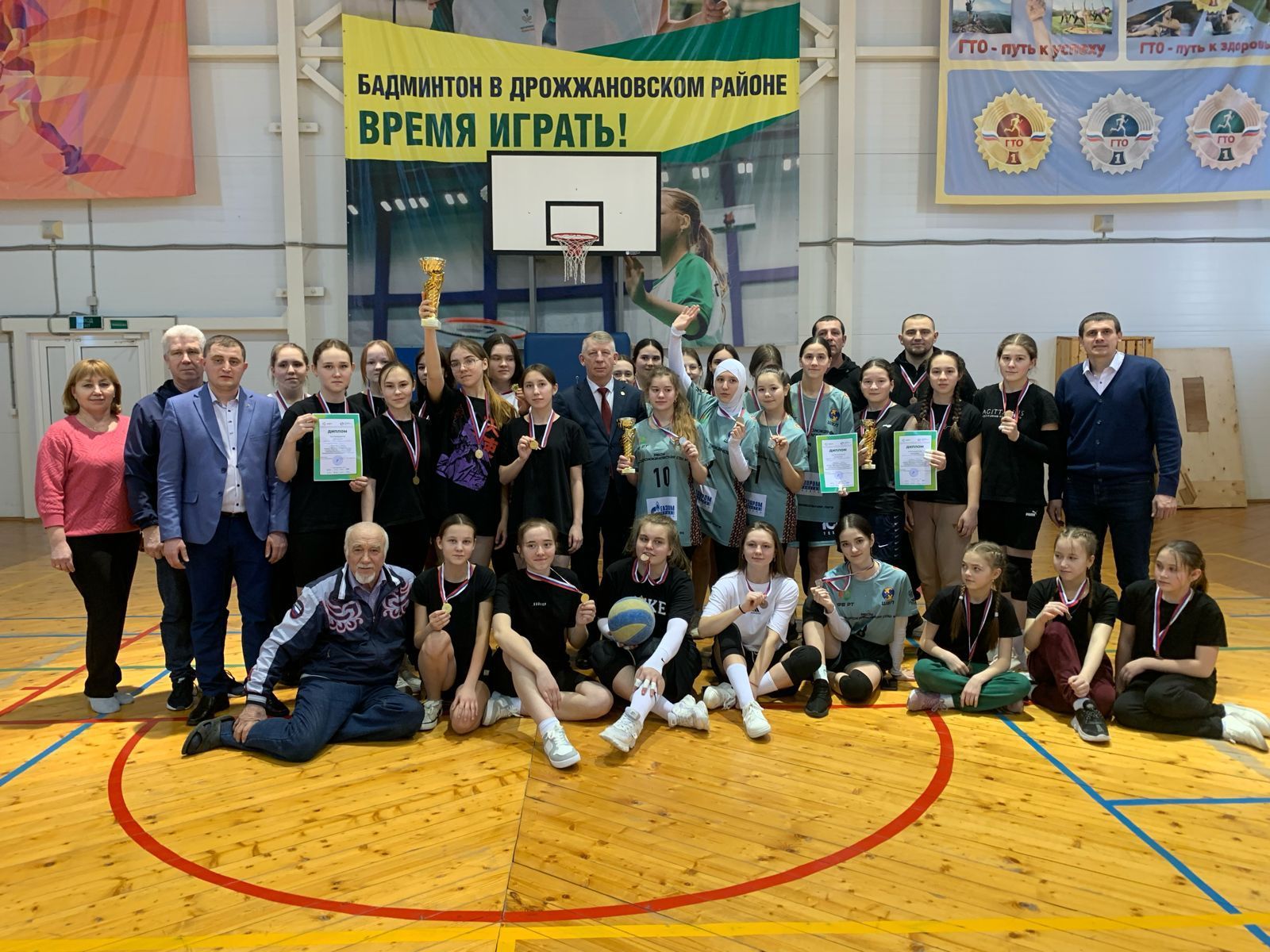 В Дрожжановском районе РТ определили победителей ШВЛ среди учащихся девушек