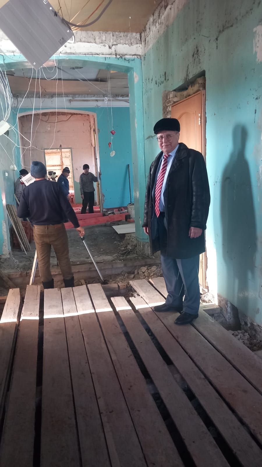 Депутат Госсовета Республики Татарстан Шакир Ягудин посетил Дрожжановский район
