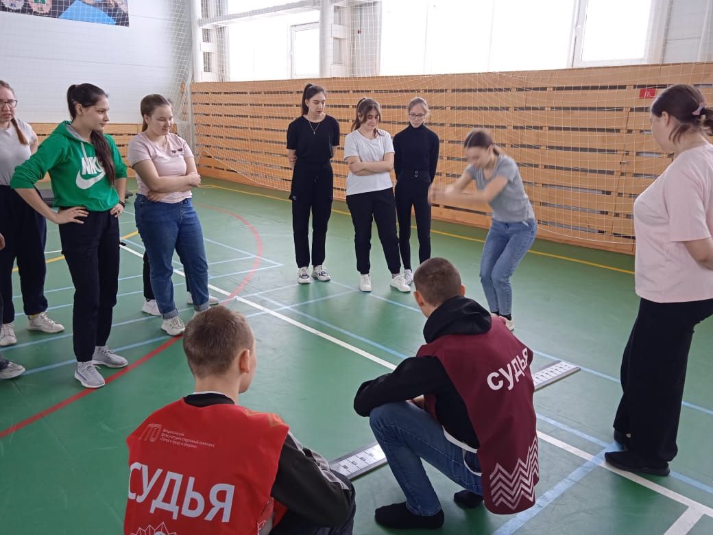 Среди студентов Дрожжановского техникума прошла муниципальная акция «ГТО — путь к здоровью»