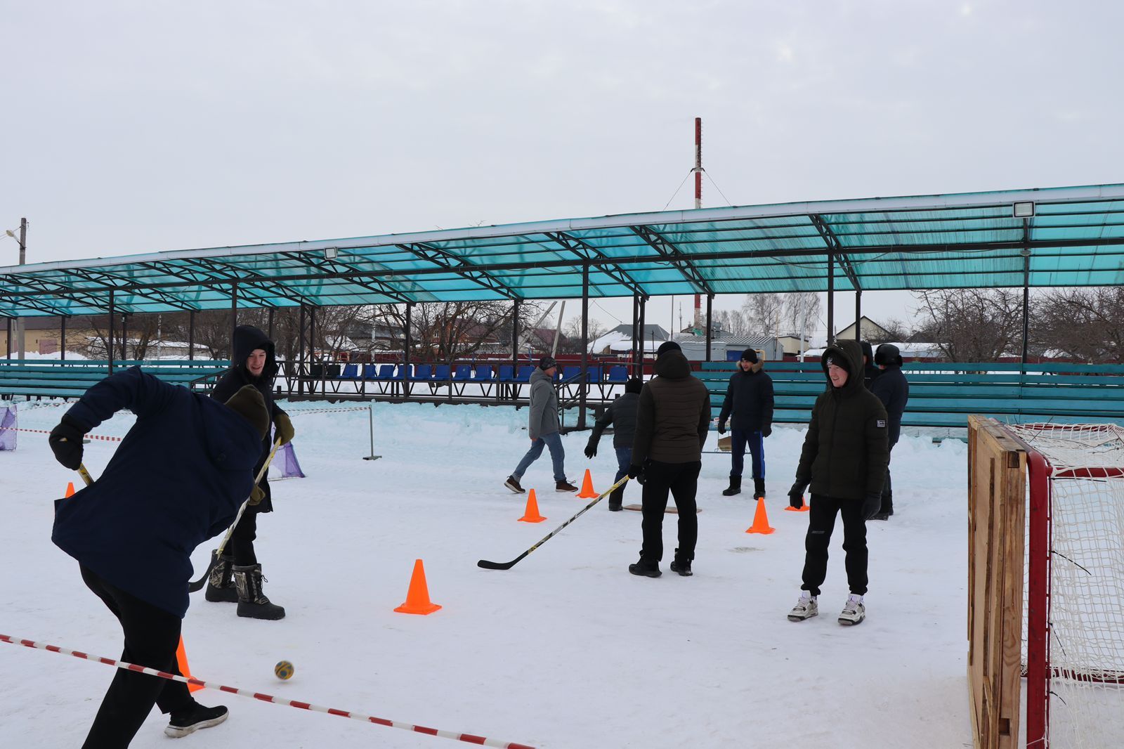 В Международный женский день в Дрожжановском районе РТ проводили зиму