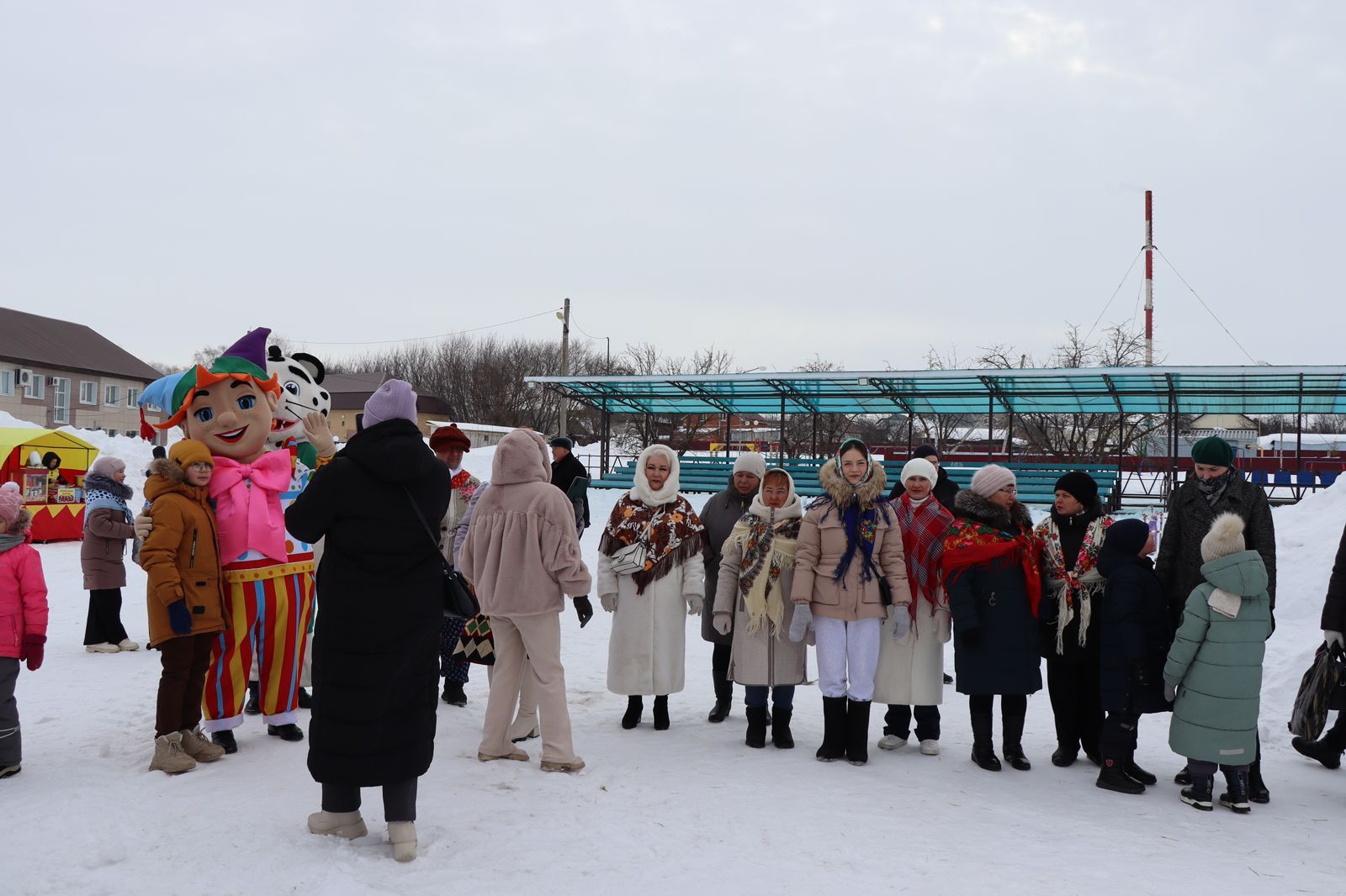 В Международный женский день в Дрожжановском районе РТ проводили зиму