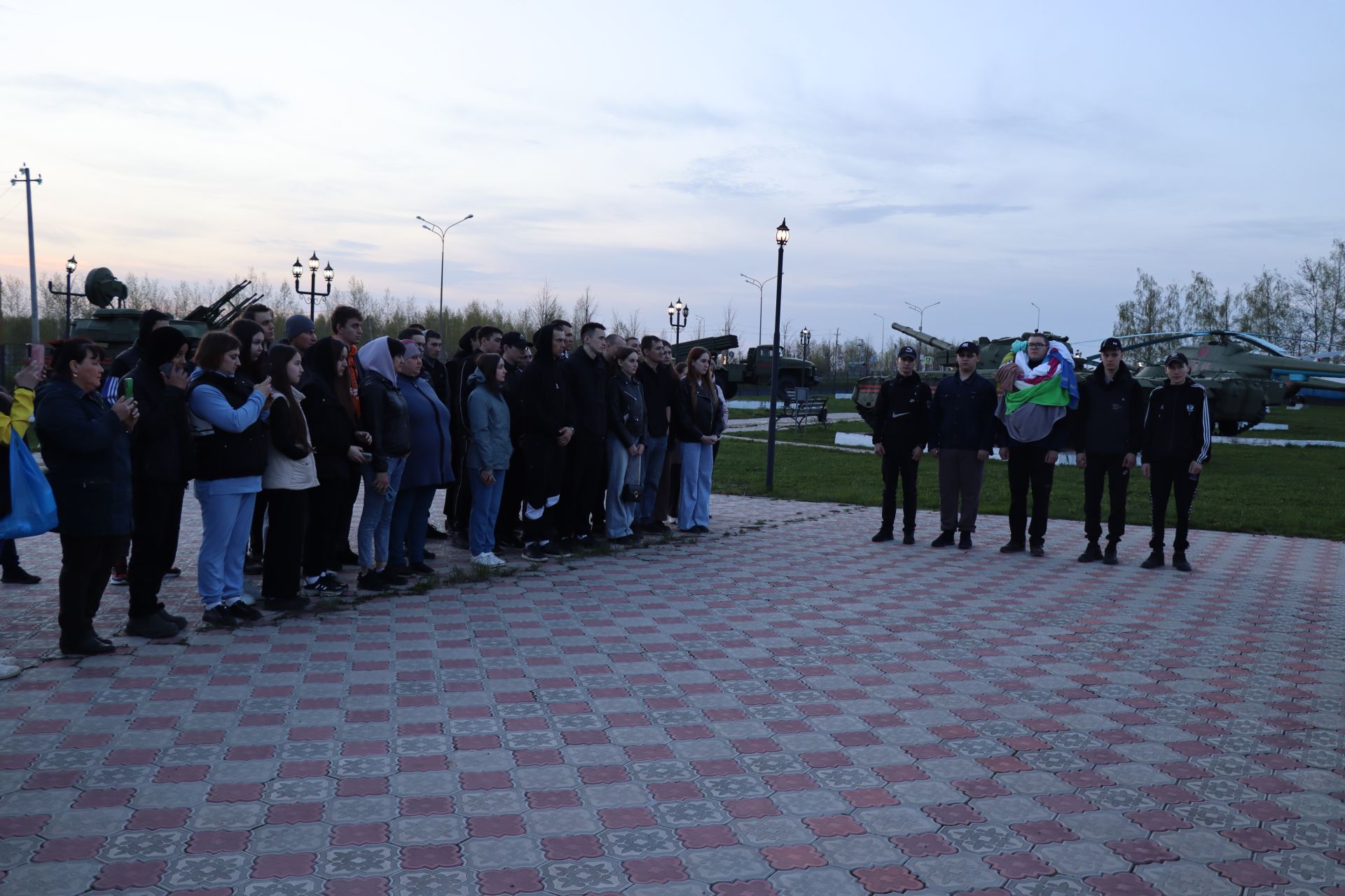 В Дрожжановском районе РТ состоялась первая отправка молодых людей на срочную службу