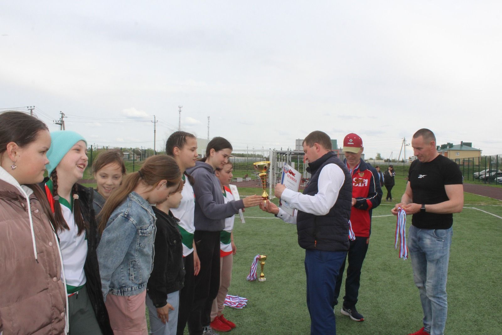 В Дрожжановском районе РТ прошли соревнования по футболу в рамках Спартакиады учащихся