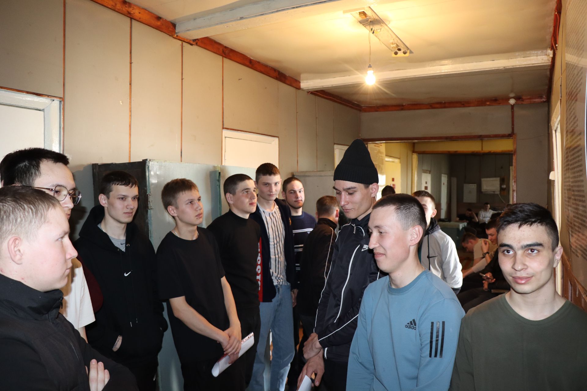 Дрожжановские ребята готовятся к службе в армии