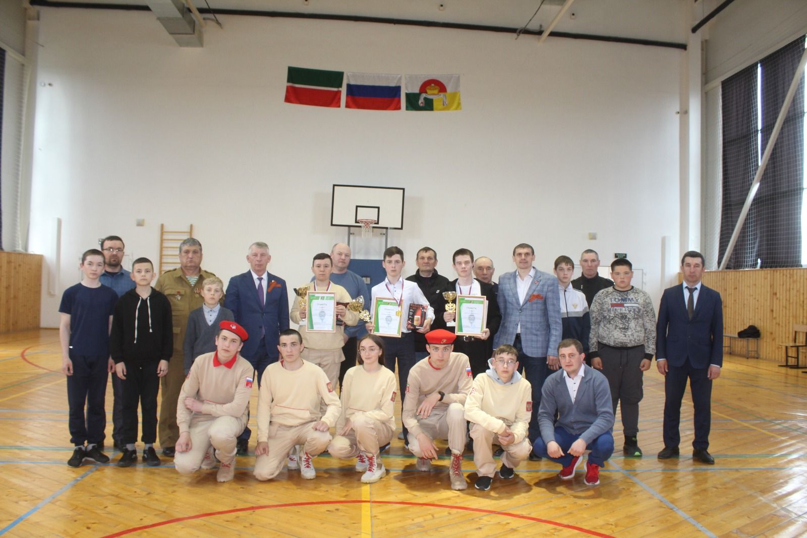 В Дрожжановском районе РТ прошел турнир по стрельбе среди учащихся школ района
