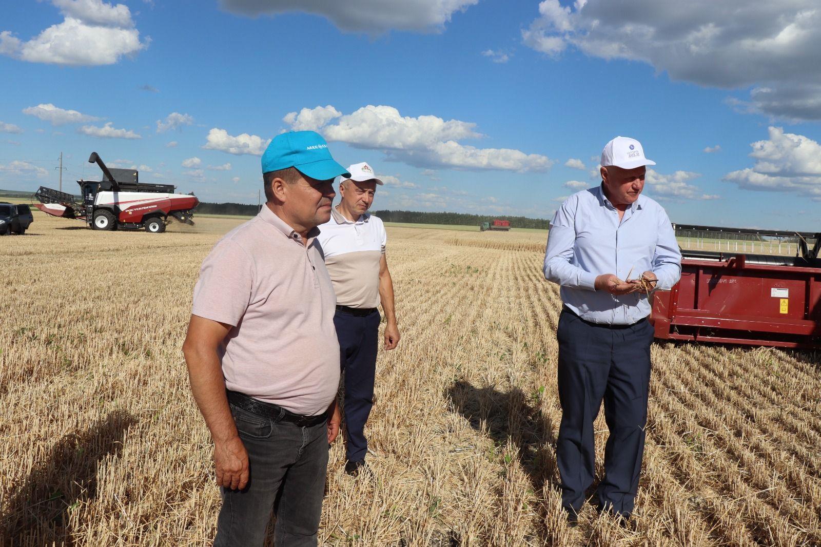 В Дрожжановском районе РТ началась уборочная страда