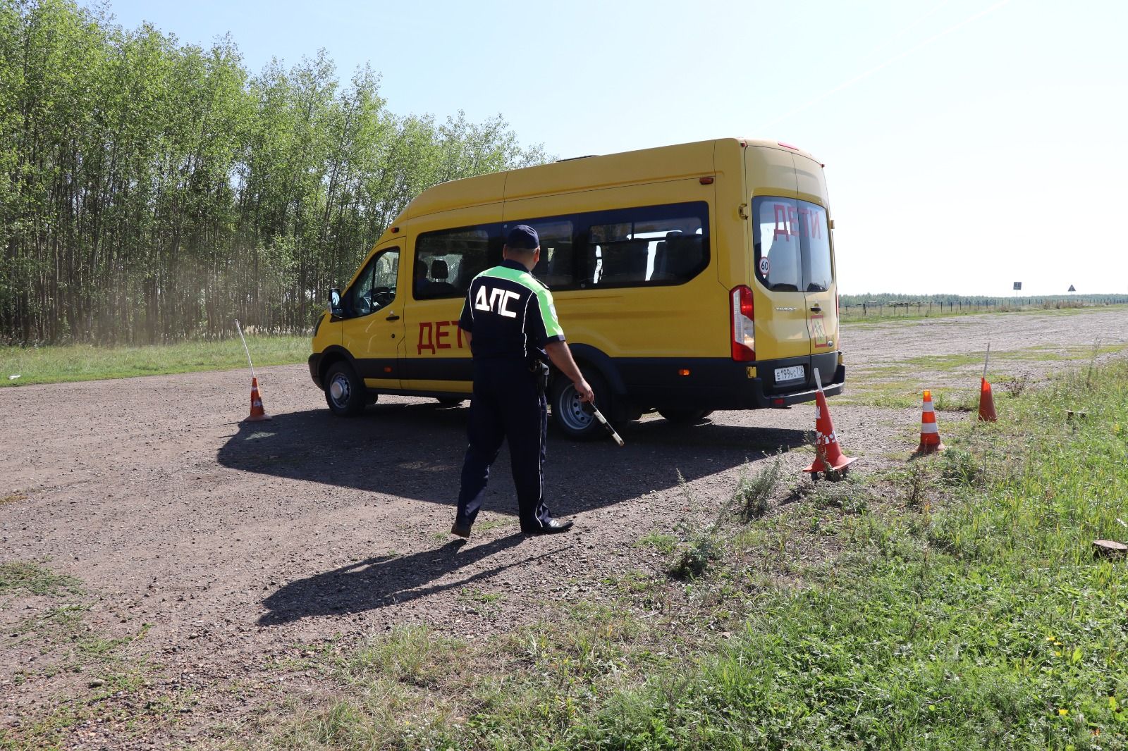 В Дрожжановском районе РТ прошел конкурс «Лучший водитель школьного автобуса»