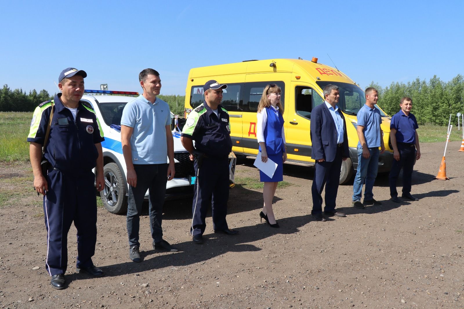 В Дрожжановском районе РТ прошел конкурс «Лучший водитель школьного автобуса»