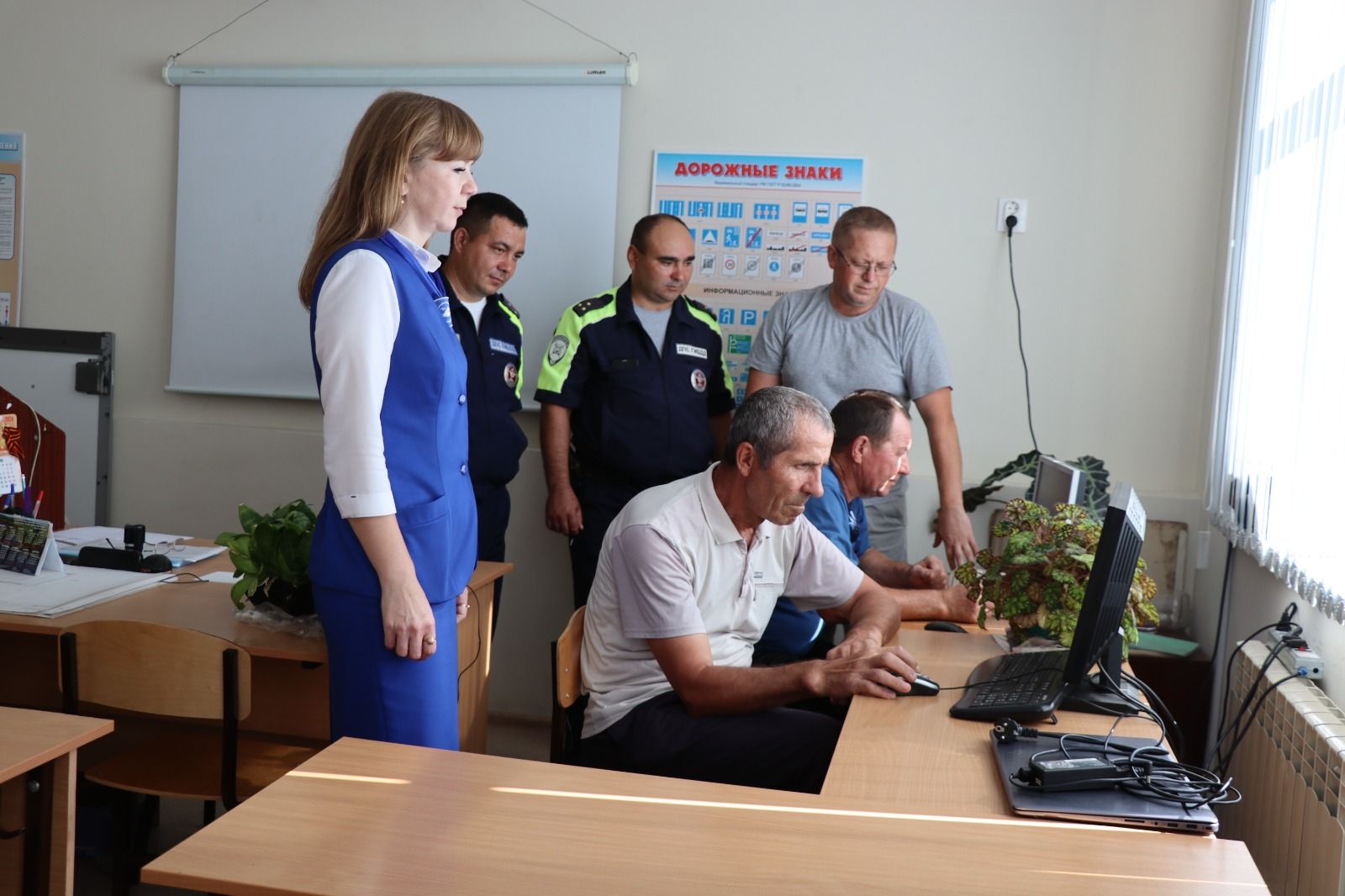 В Дрожжановском районе РТ прошел конкурс «Лучший водитель школьного автобуса»