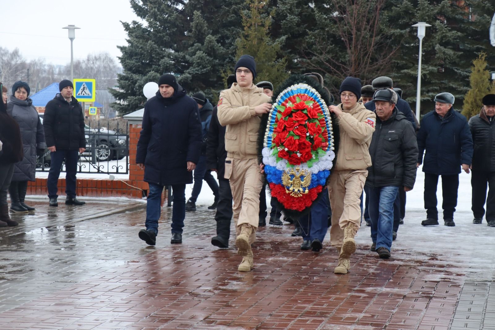 В Дрожжаном прошел митинг ко Дню прорыва блокады Ленинграда