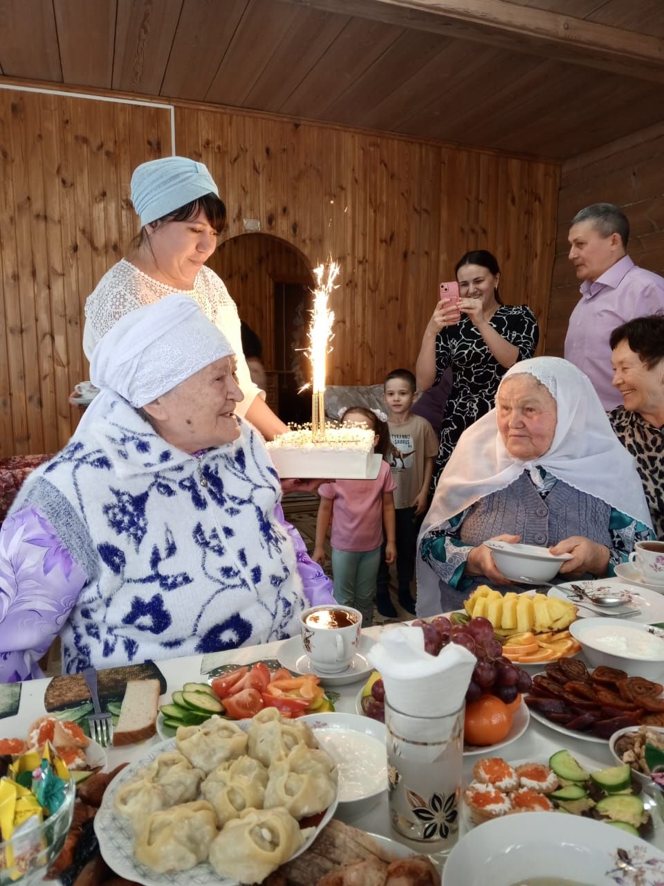 90-летний юбилей отметила жительница  Дрожжановского района РТ Рашида Заббарова