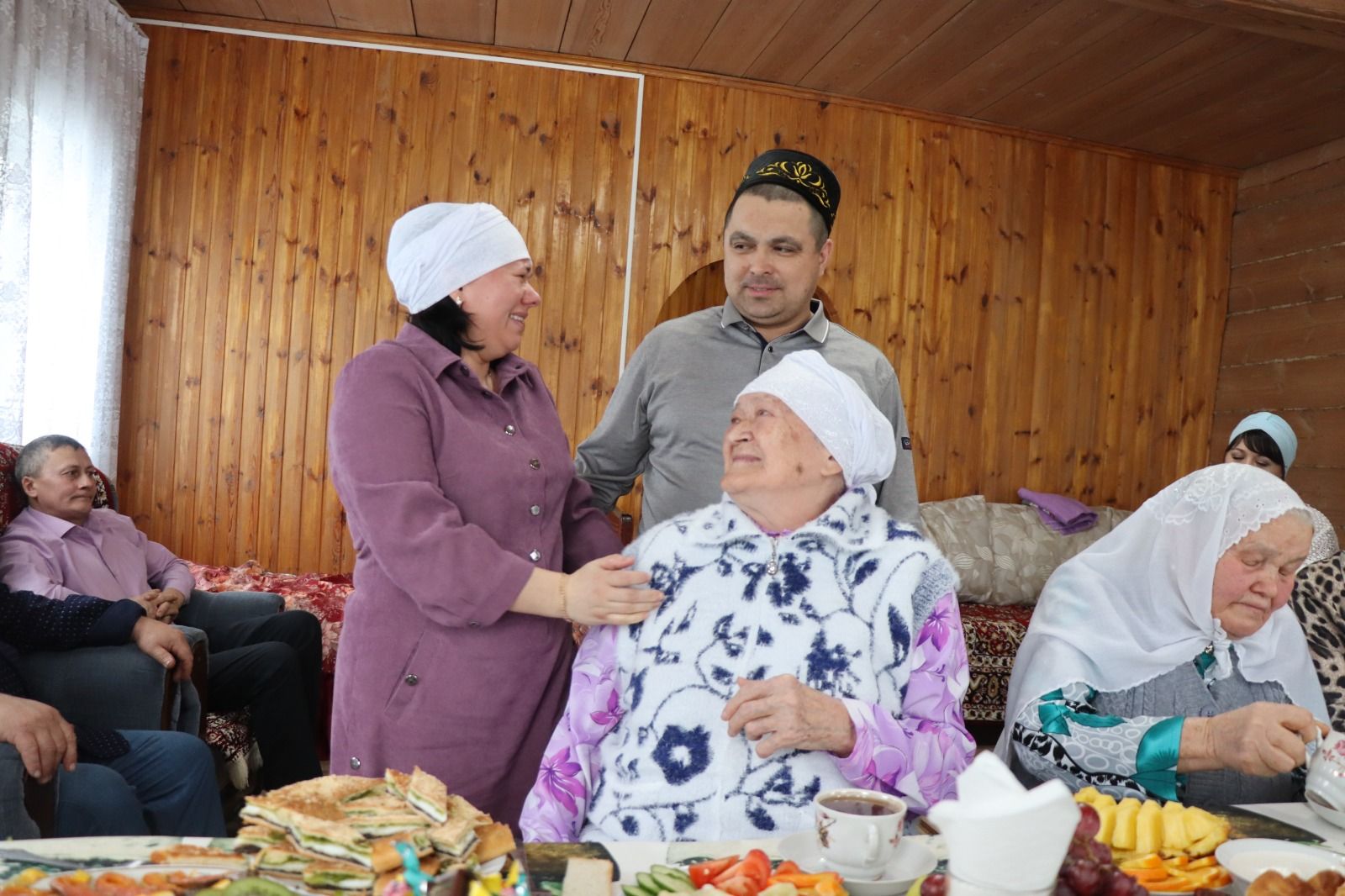 90-летний юбилей отметила жительница  Дрожжановского района РТ Рашида Заббарова