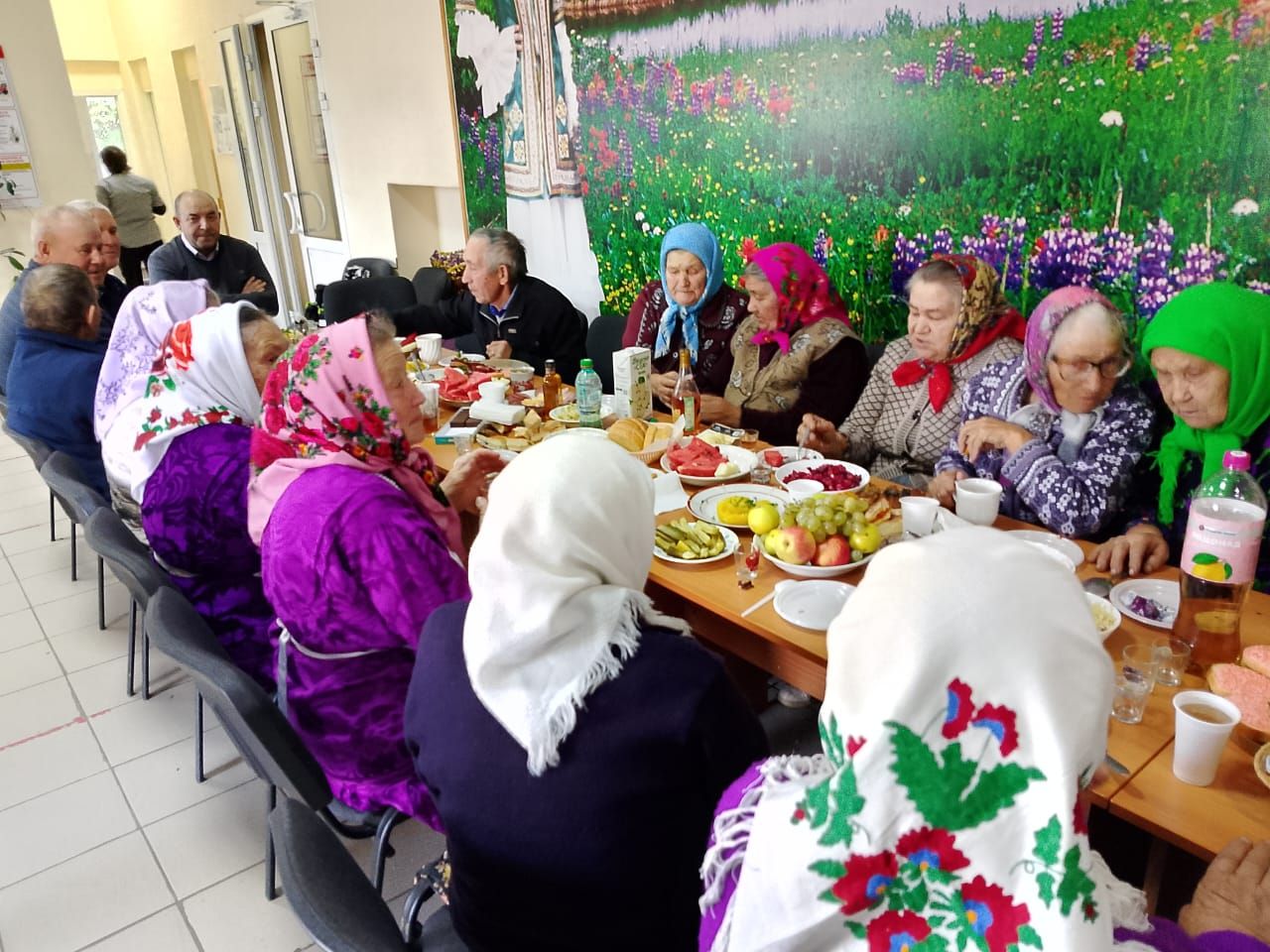 В Новоильмовском сельском доме культуры прошел праздничный концерт для старшего поколения