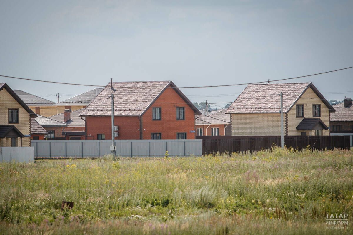 С начала года в Татарстане  построили почти 16,5 тыс. индивидуальных жилых домов