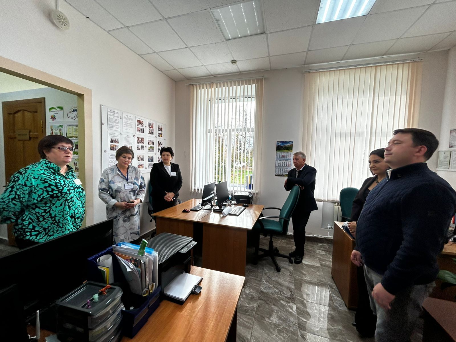 Команда кадрового резерва Раиса РТ с рабочим визитом находится в Дрожжановском районе