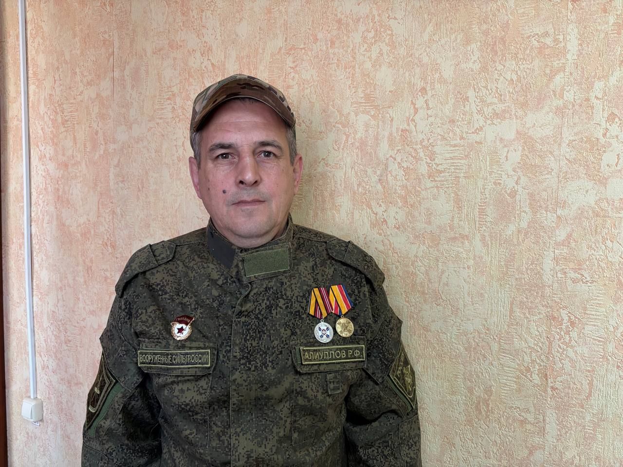 Наш земляк, уроженец Дрожжановского района РТ принимает участие в зоне СВО