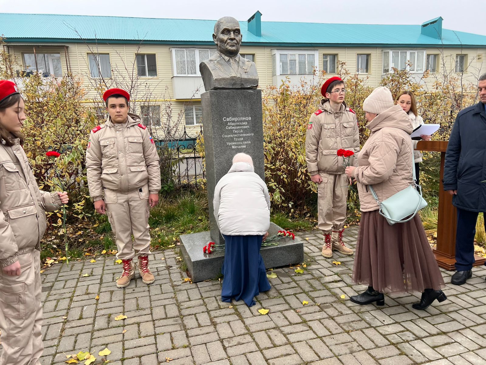 В Дрожжановском районе прошел митинг в честь А. С. Сабирзянова