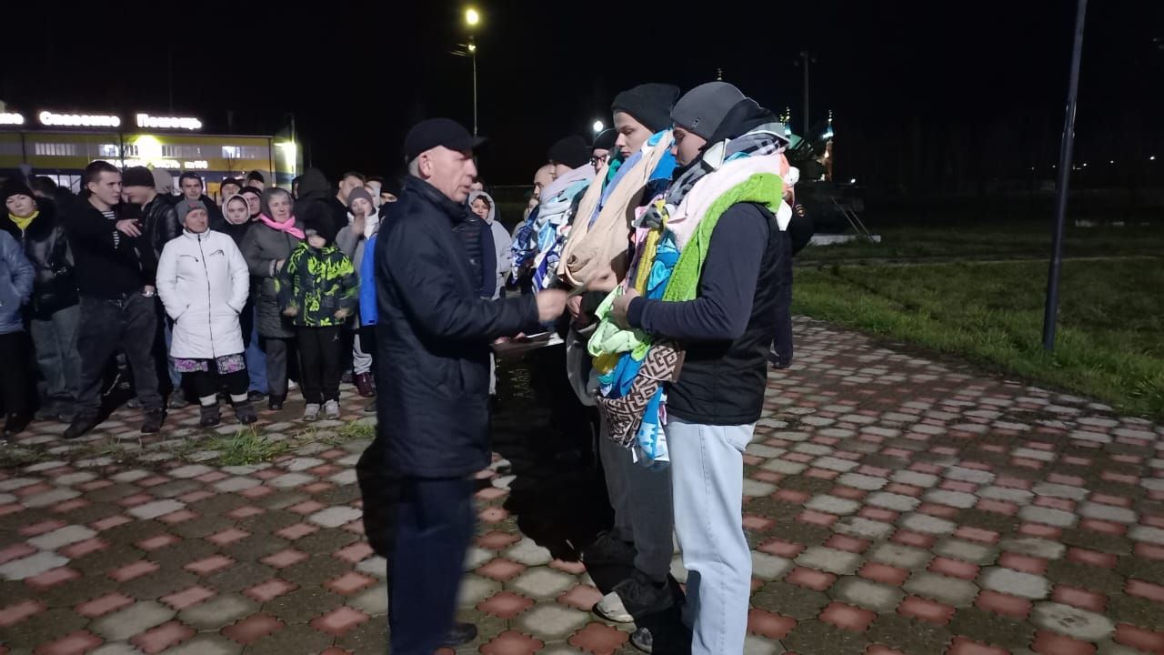 На срочную службу проводили призывников Дрожжановского района РТ