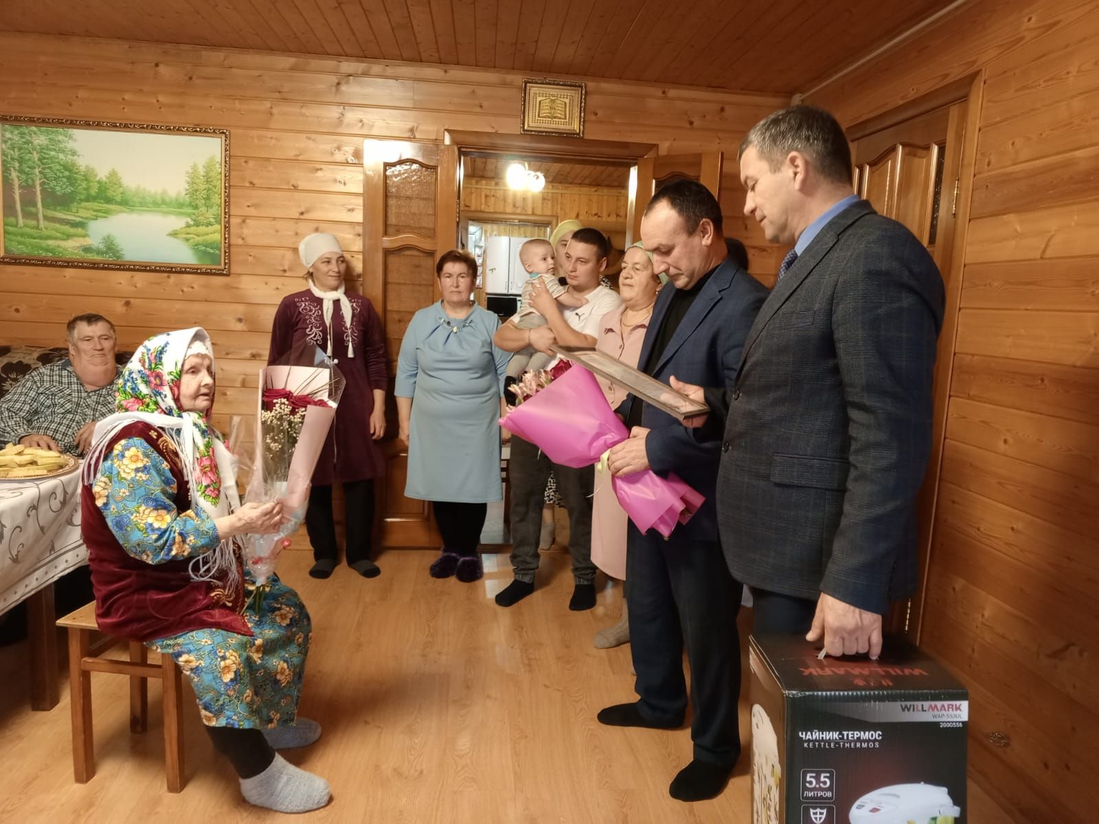 Жительница села Старые Какерли Дрожжановского района РТ отпраздновала 90-летний юбилей