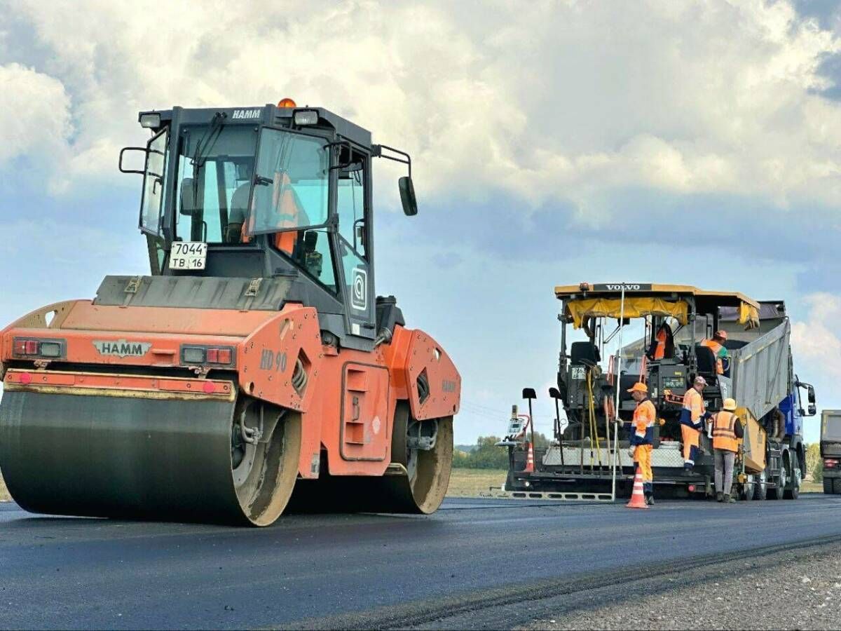 В Татарстане в рамках нацпроекта отремонтировали 200 км дорог