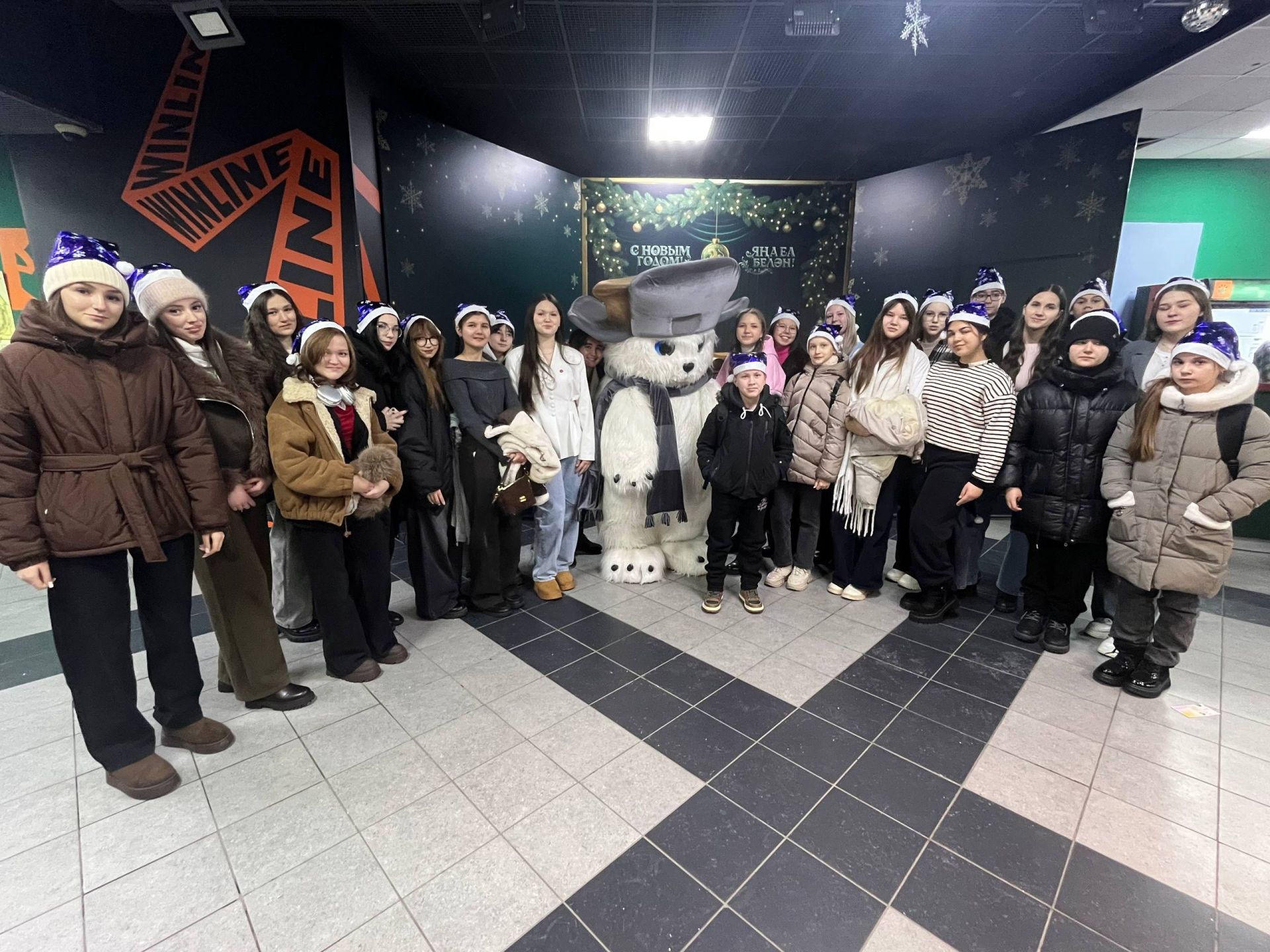 Делегация Дрожжановского района побывала на главной новогодней ёлке Татарстана в Казани