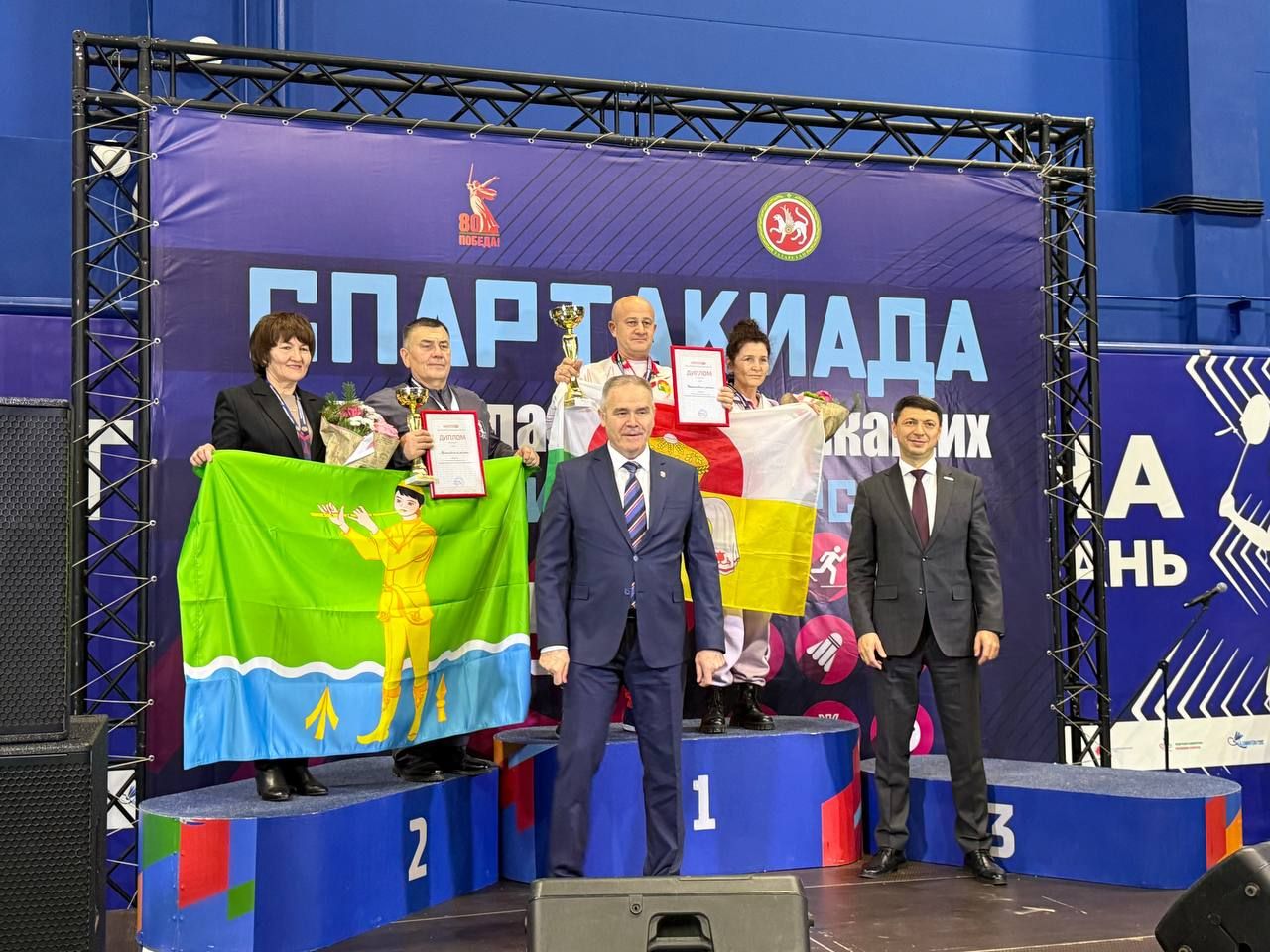 Дрожжановская команда — серебряный призёр Спартакиады муниципальных служащих РТ