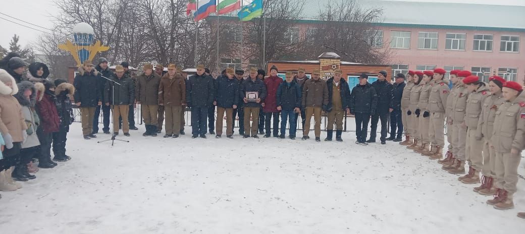 В Дрожжановском районе состоялся автопробег с участием ветеранов боевых действий в Афганистане