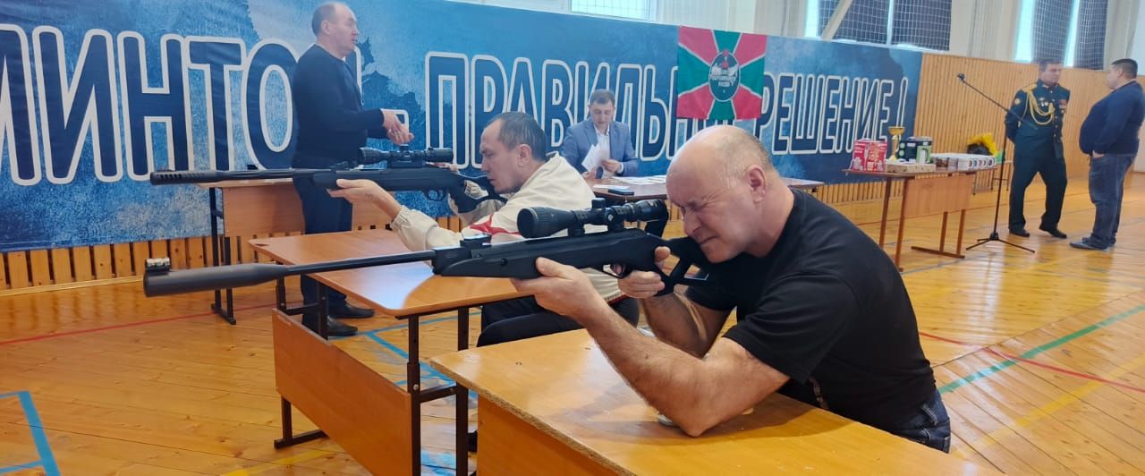 В Дрожжановском районе прошли соревнования по стрельбе в честь вывода войск из Афганистана
