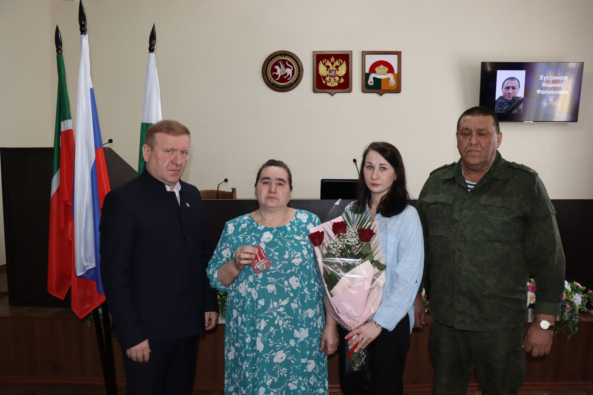 Махсус хәрби операциядә һәлак булган ике чүпрәлеле «Батырлык» орденына лаек булды