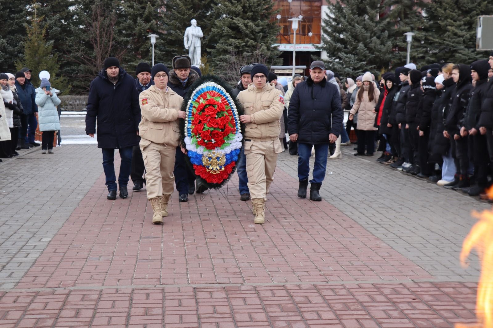 В Дрожжановском районе РТ почтили память защитников Сталинграда