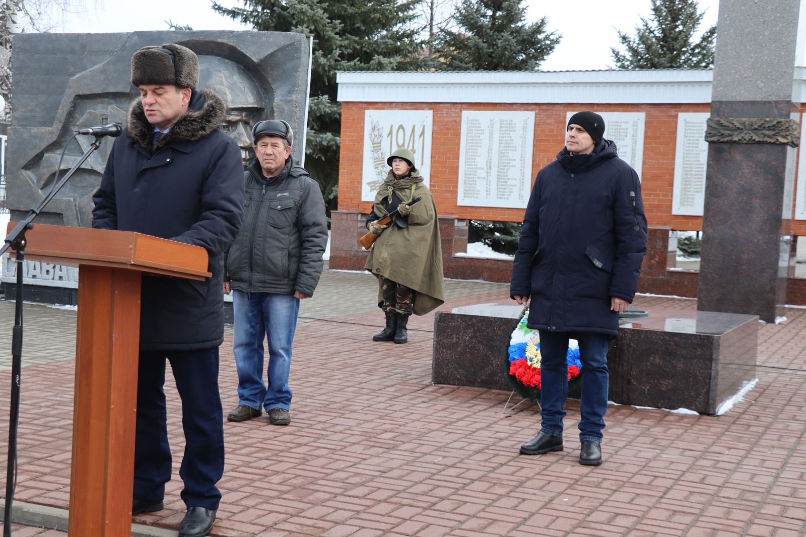 В Дрожжановском районе РТ почтили память защитников Сталинграда