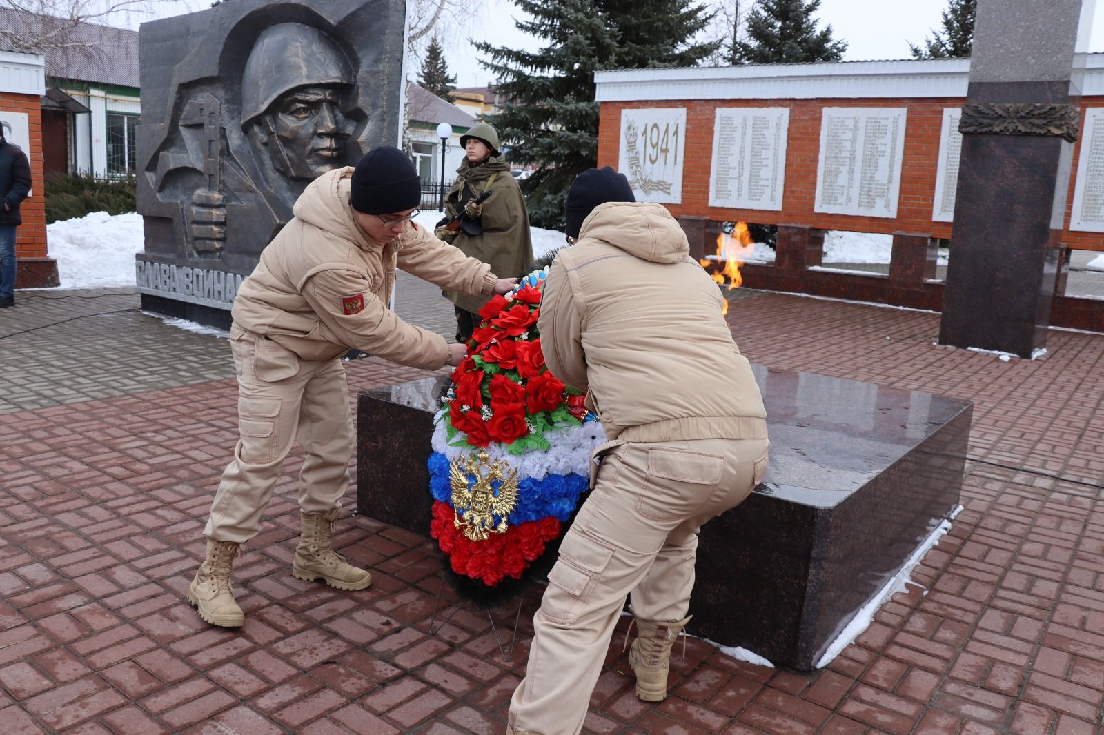 В Дрожжановском районе РТ почтили память защитников Сталинграда