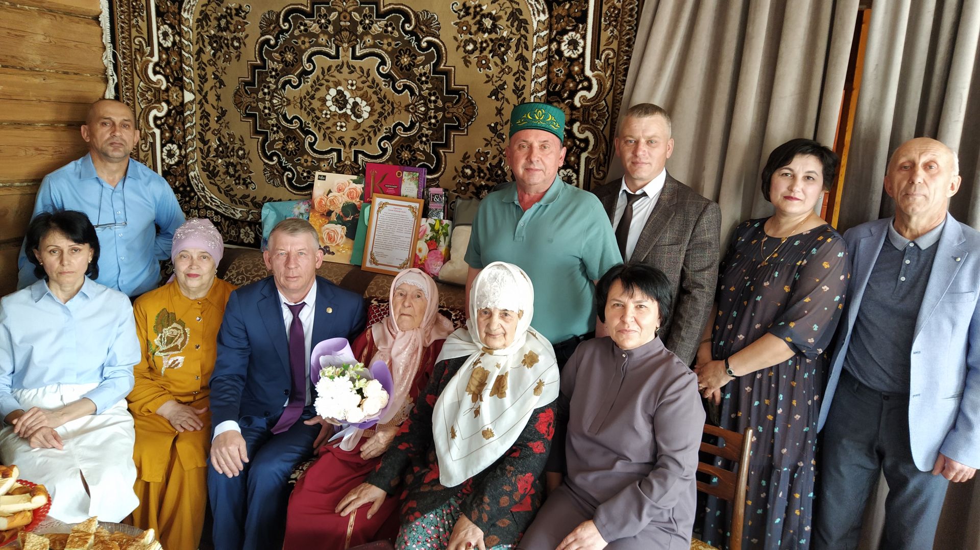 Хания Рахматуллова из Старое Дрожжаное отметила 90-летний юбилей