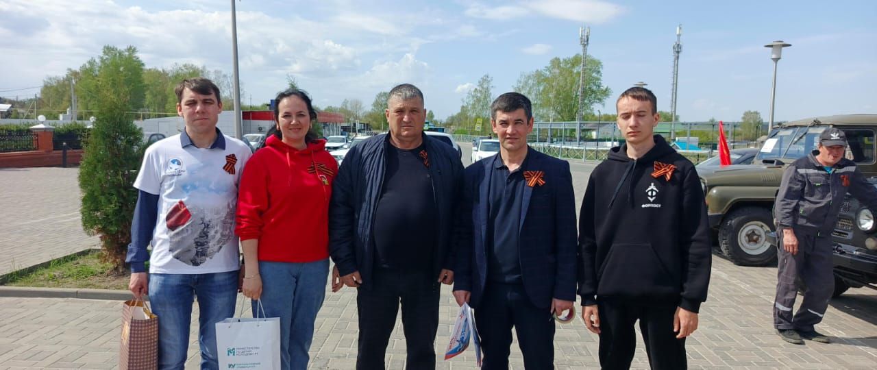 Автопробег в Дрожжановском: дань памяти и старт «Диктанта Победы-2025»