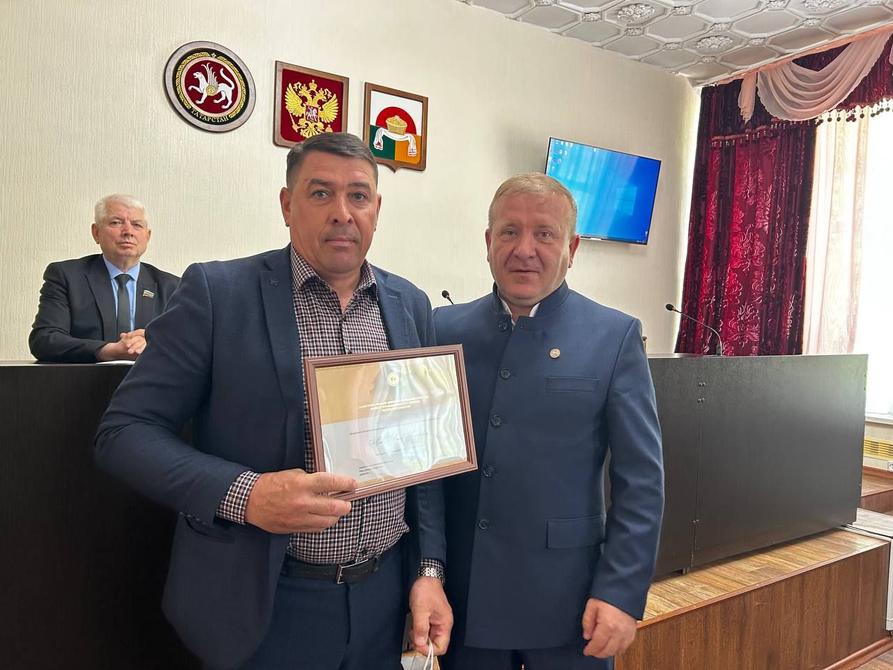 На деловом понедельнике состоялось вручение наград представителям бизнеса Дрожжановского района РТ