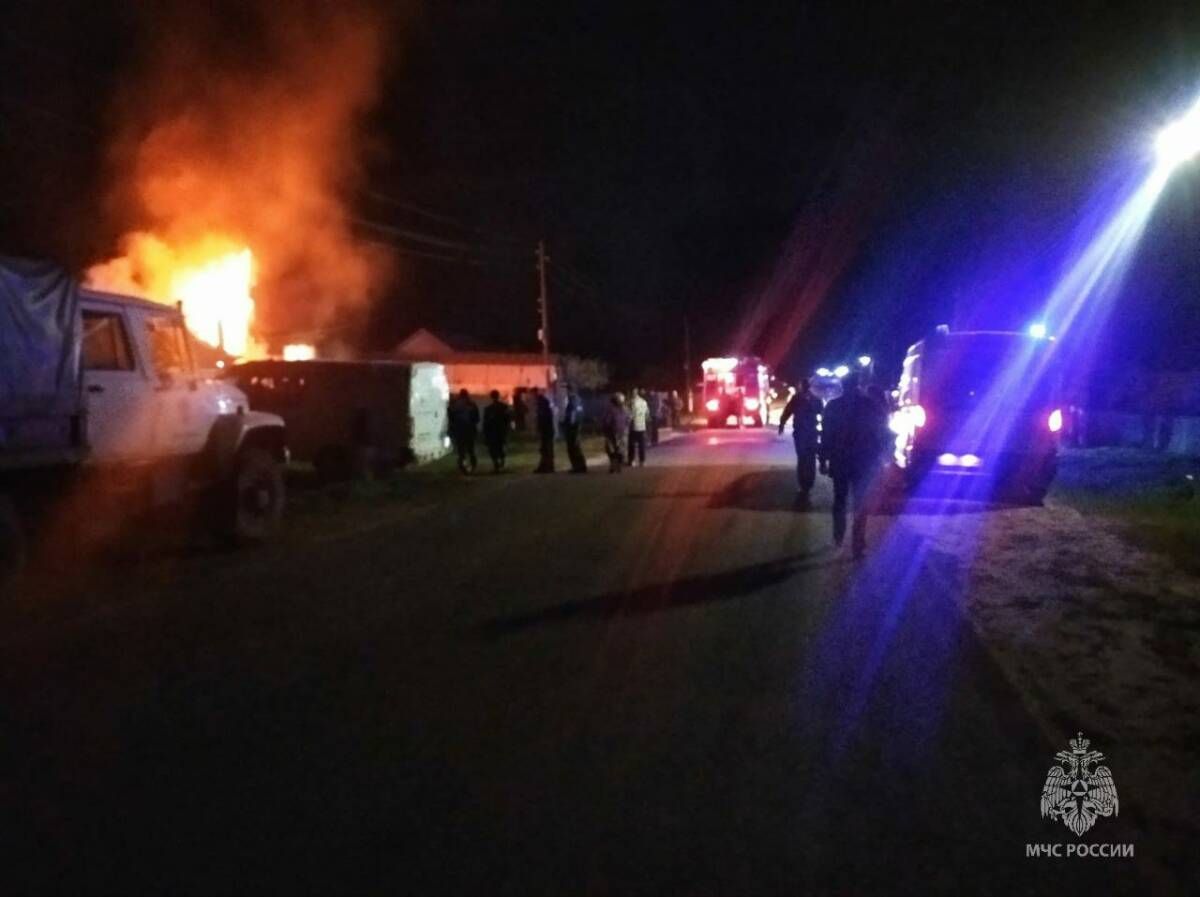 Пьяный хозяин уснул с сигаретой: в Дрожжановском районе мужчина погиб при пожаре в собственном доме