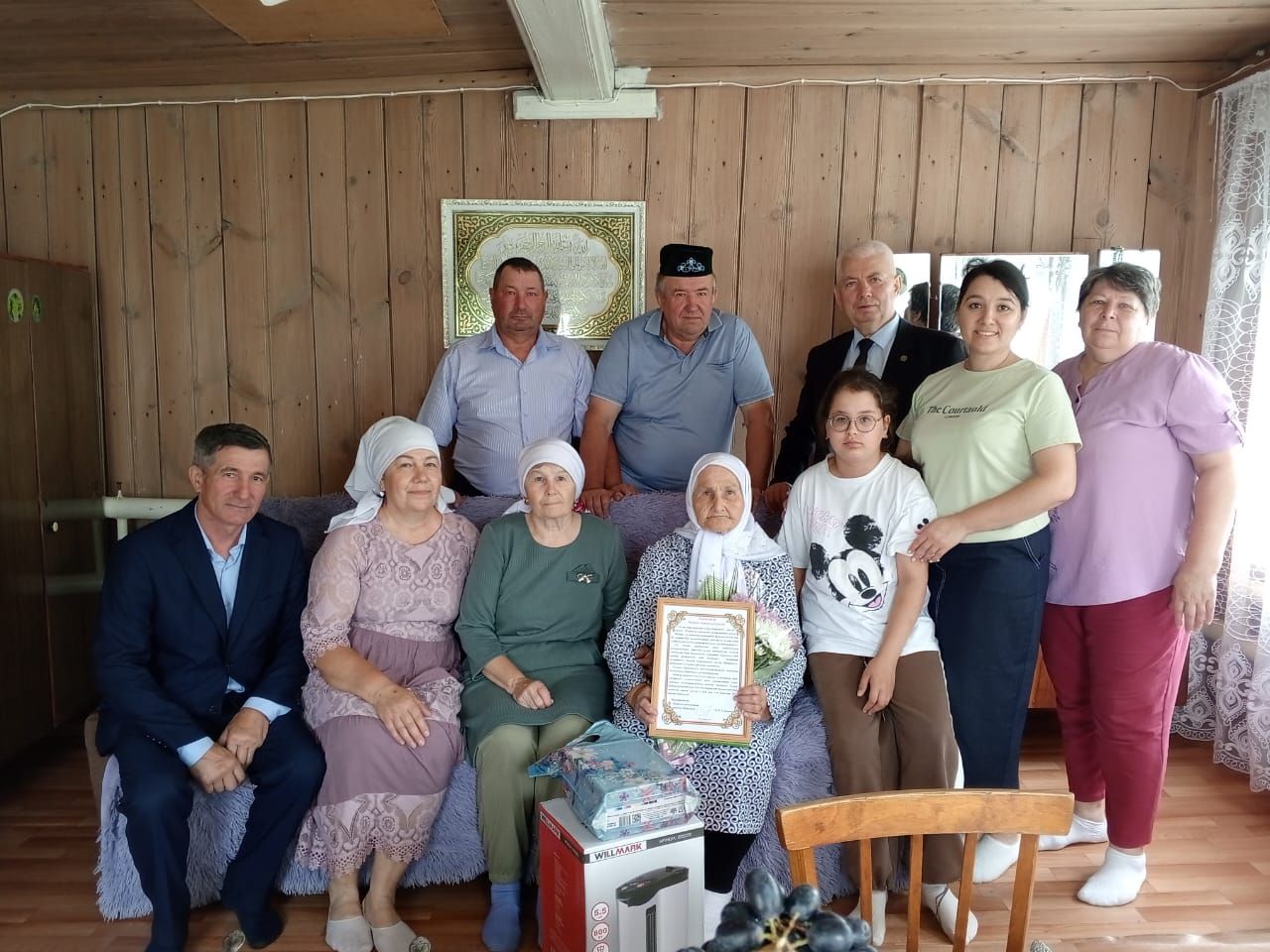 90-летний юбилей отметила жительница села Старые Чукалы Дрожжановского района РТ